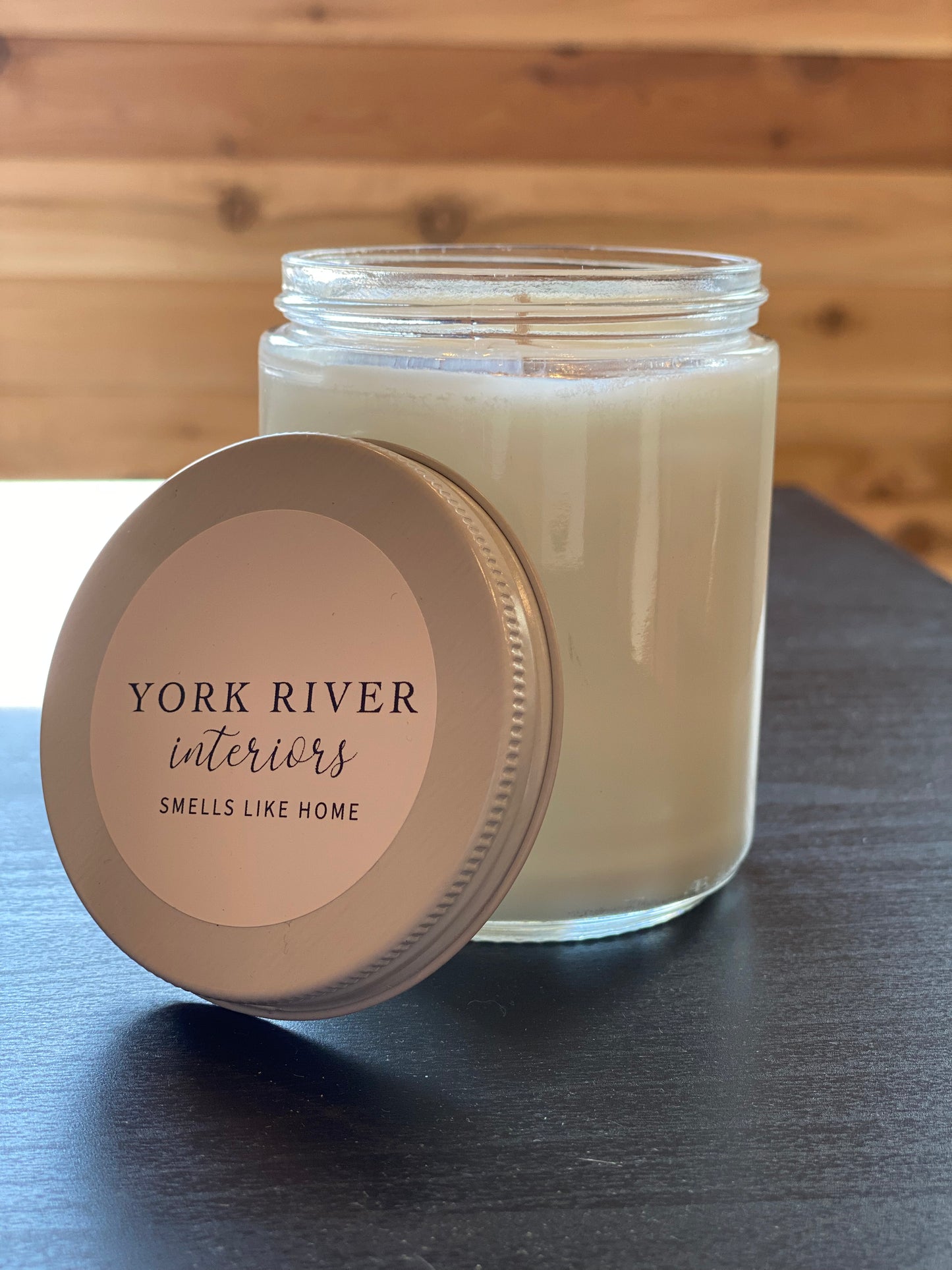 "Smells Like Home" Custom Candle by York River Interiors