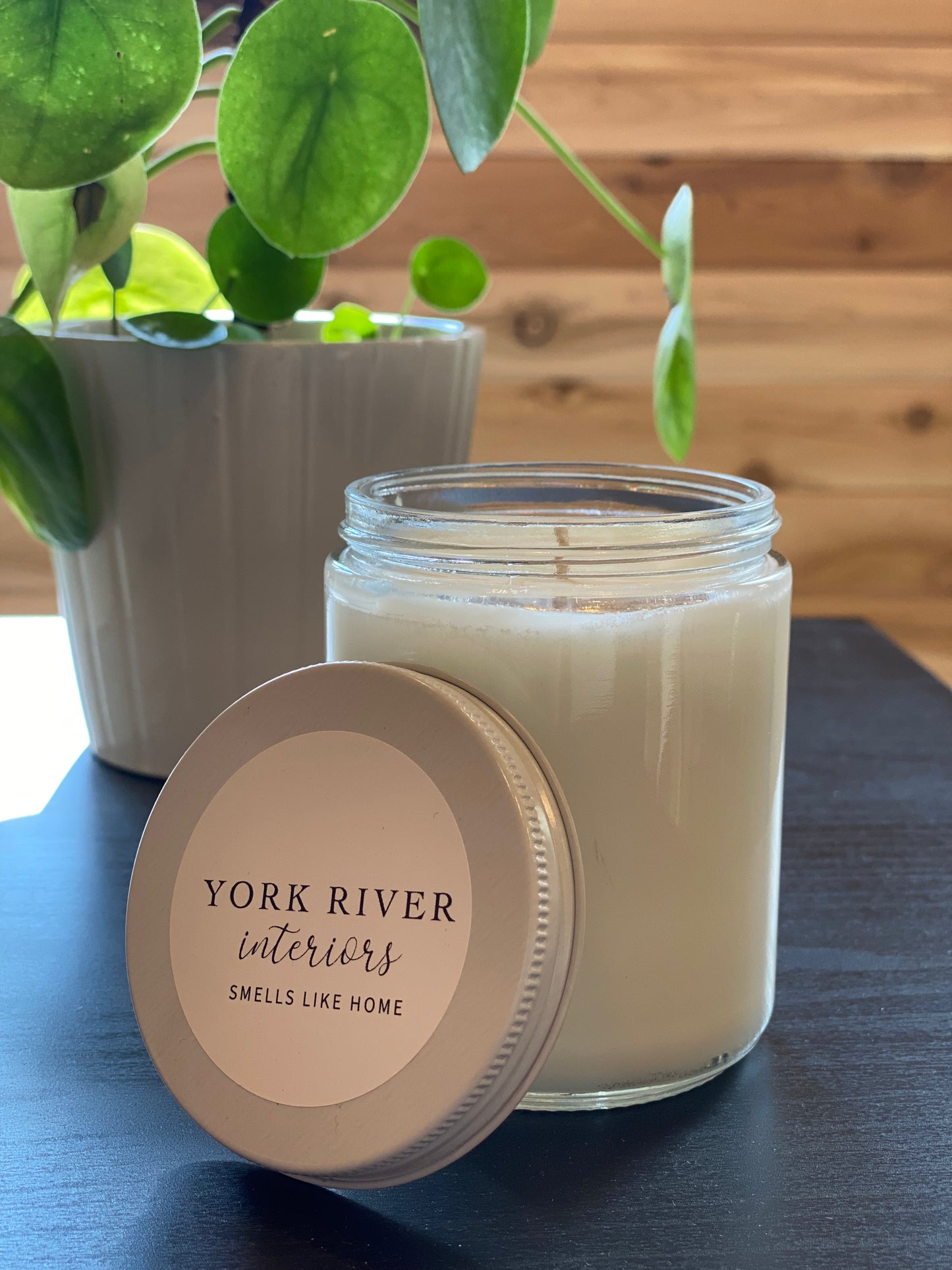 "Smells Like Home" Custom Candle by York River Interiors