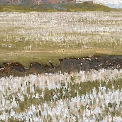 Flower Field Vintage Art Print