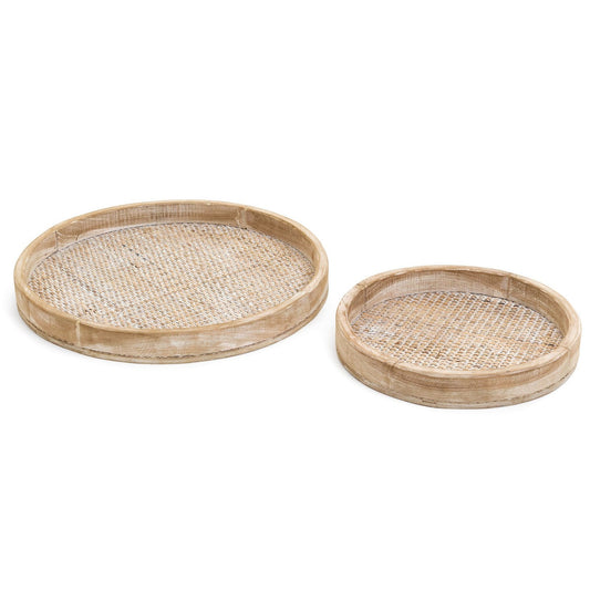 Bamboo Round Trays