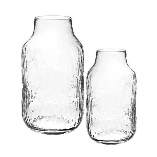 Small Glass Vase 6" X 9.5"