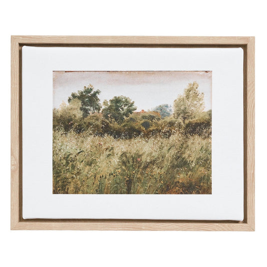 Framed Wall Art Field Painting 8X10