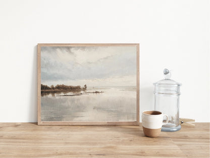 Lake Views Art Print